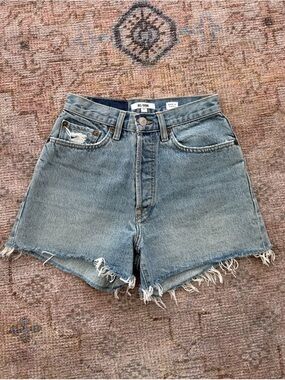 Re/Done Jean shorts